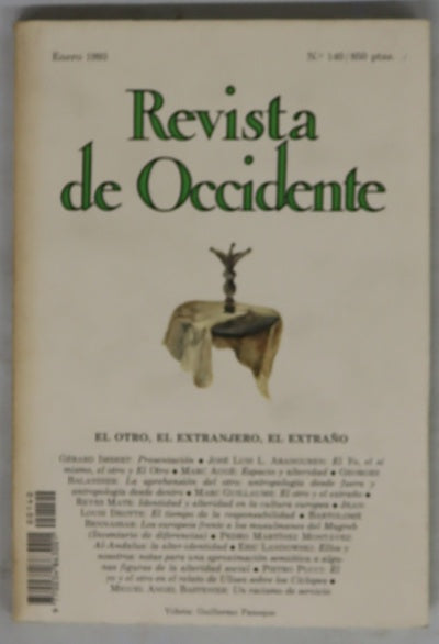 Revista de Occidente, número 140