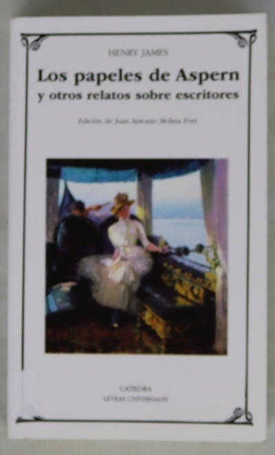 Los papeles de Aspern y otros relatos sobre escritores