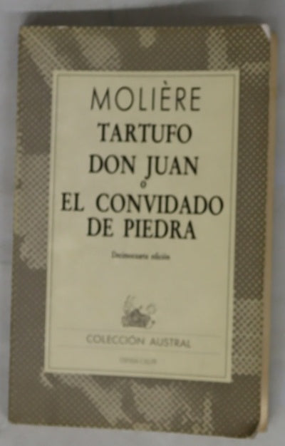 Tartufo Don Juan o El convidado de piedra