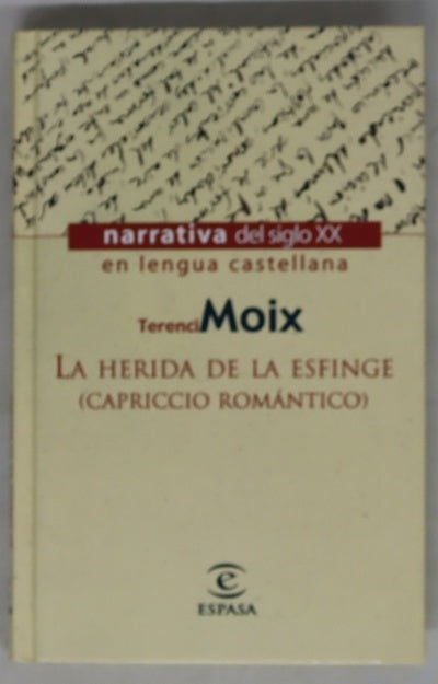 La herida de la esfinge (capriccio romántico)