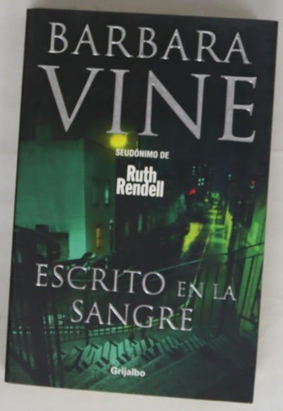 Escrito en la sangre