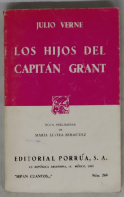 Los hijos del capitán Grant... versión española
