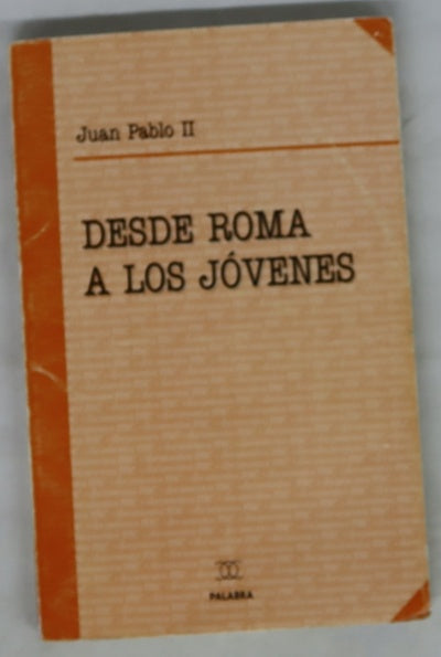 Desde Roma a los jóvenes