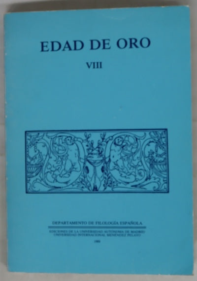 Edad de oro, tomo VIII: La iglesia y la literatura