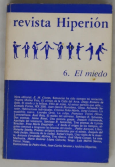 Revista Hiperión, número 6: el miedo