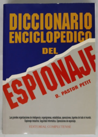 Diccionario enciclopédico del espionaje