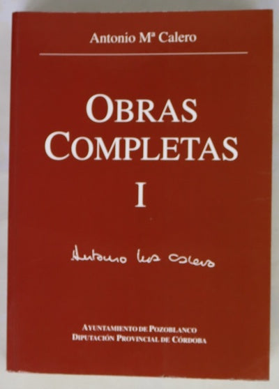 Obras completas, tomo I