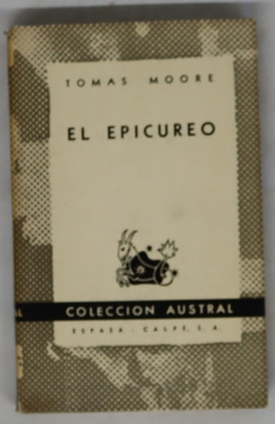 El epicúreo : novela escrita en inglés