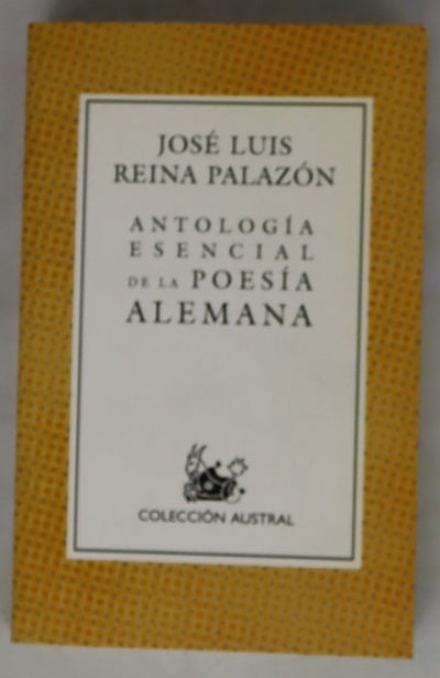 Antología esencial de la poesía alemana