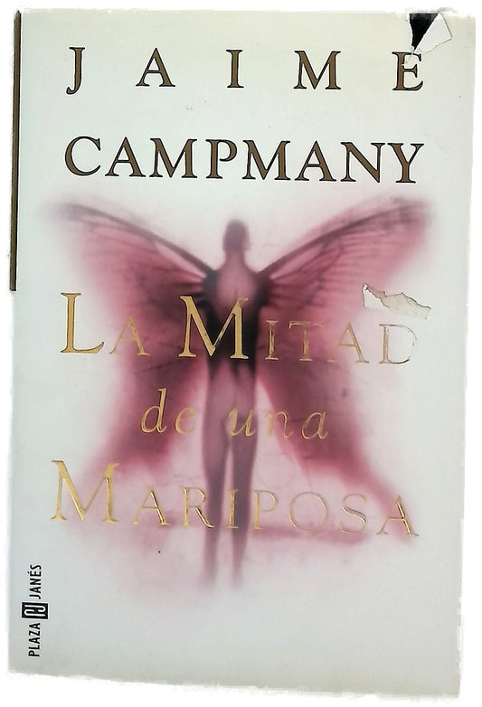 La mitad de una mariposa