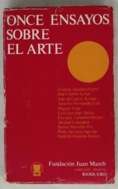 Once ensayos sobre el arte