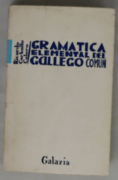 Gramática elemental del gallego común