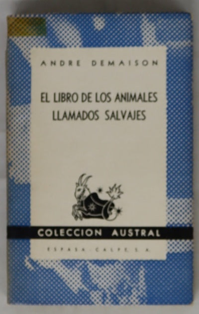 El libro de los animales llamados salvajes