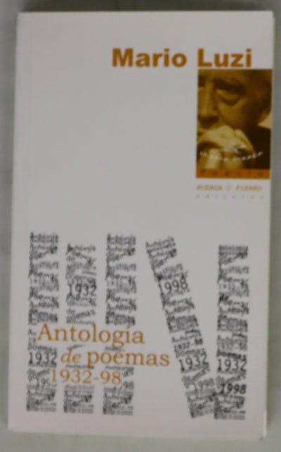 Antología de poemas (1932-1998) : texto bilingüe