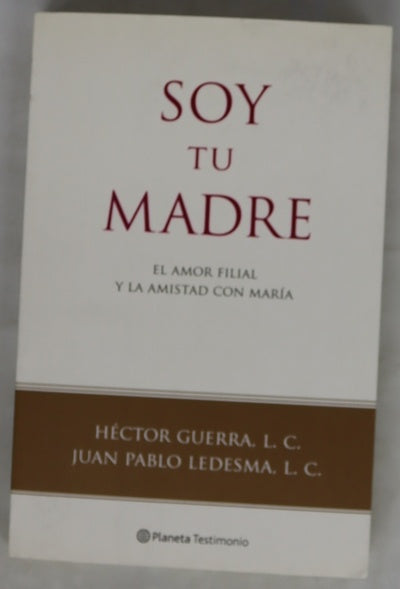 Soy tu madre el amor filial y la amistad con María
