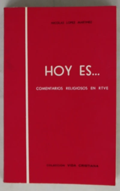 Hoy es comentarios religiosos en rtve.