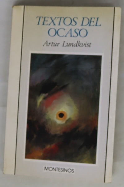 Textos del ocaso