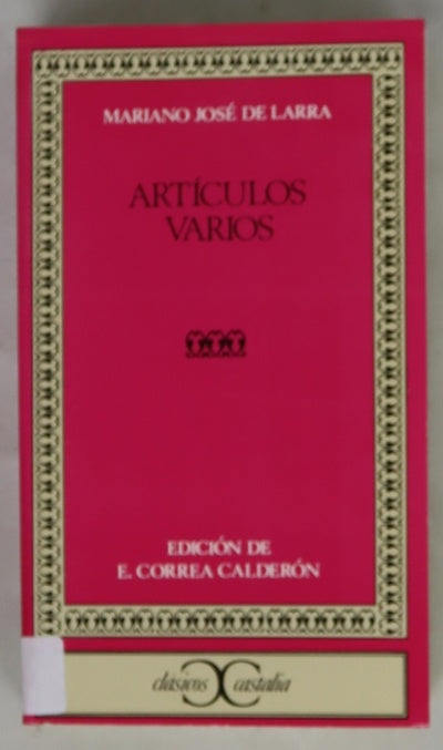 Artículos varios