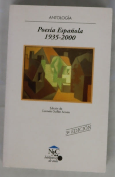 Poesía española 1935-2000 antología