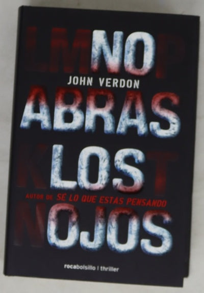 No abras los ojos