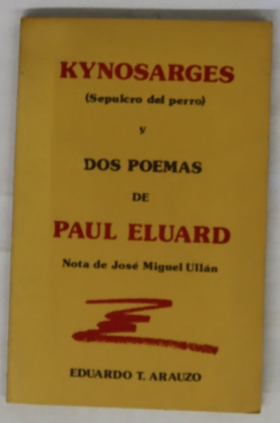 Kynosarges (sepulcro del perro) y dos poemas