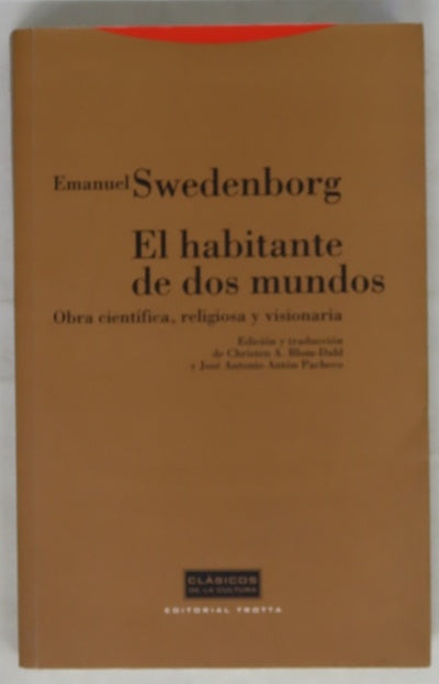 El habitante de dos mundos obra científica, religiosa y visionaria