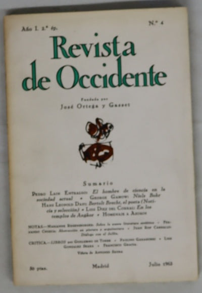 Revista de Occidente, número 4