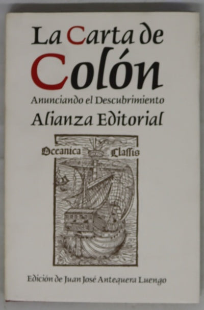 La carta de Colón anunciando el descubrimiento