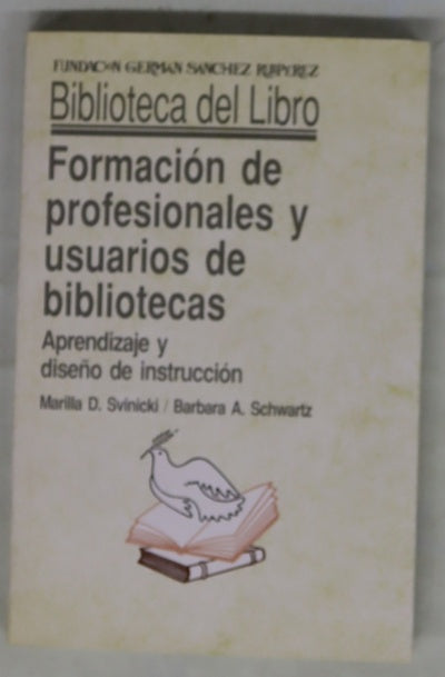 Formación de profesionales y usuarios de bibliotecas aprendizaje y diseño de instrucción