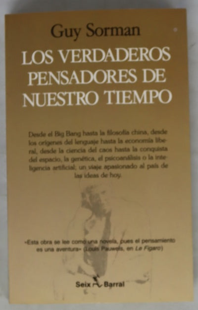 Los verdaderos pensadores de nuestro tiempo 