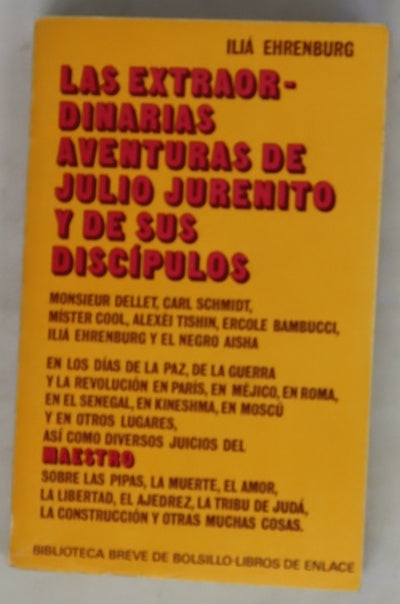 Las extraordinarias aventuras de Julio Jurenito y de sus discípulos 