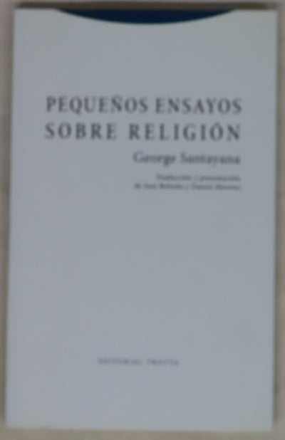 Pequeños ensayos sobre religión