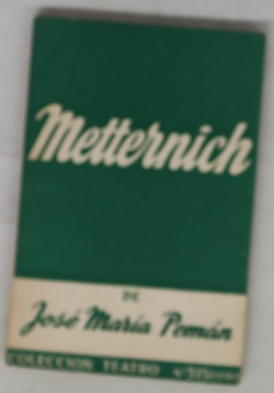 Metternich comedia en cinco cuadros