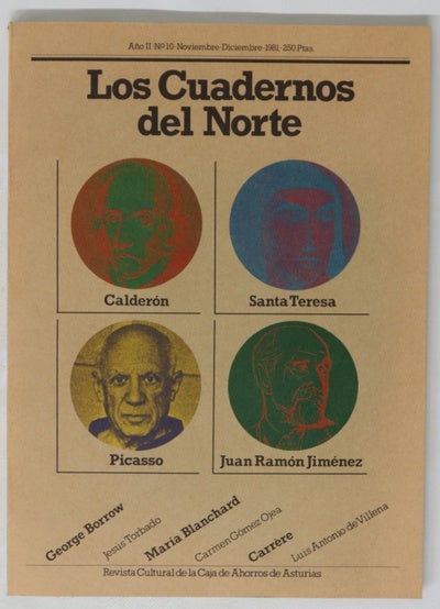 Calderón Santa Teresa Picasso Juan Ramón Jiménez