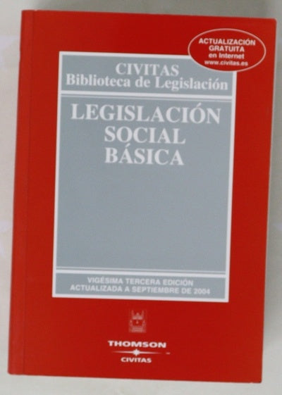 Legislación social básica