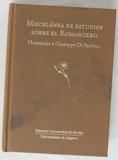 Miscelánea de estudios sobre el Romancero : homenaje a Giuseppe Di Stefano