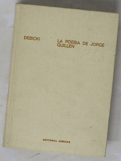 La poesía de Jorge Guillén