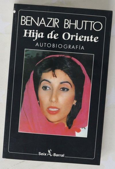 Hija de Oriente autobiografía