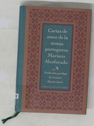 Cartas de amor de la monja portuguesa Mariana Alcoforado