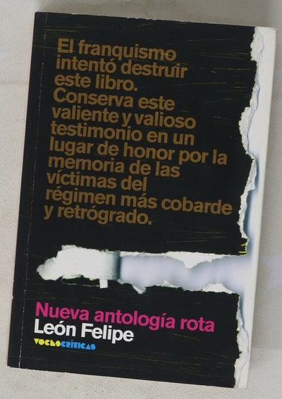 Nueva antología rota