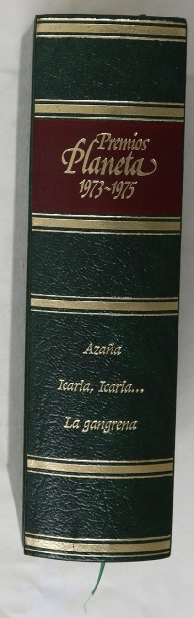 Premios Planeta 1973-1975; Azaña, Icaria