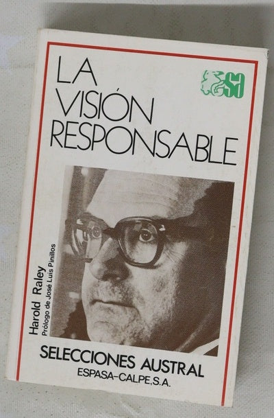La visión responsable la filosofía de Julián Marías