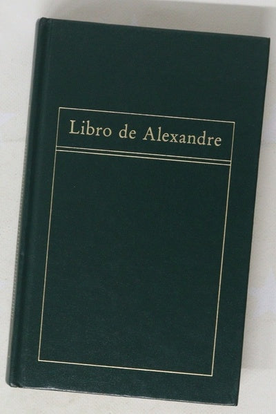 Libro de Alexandre