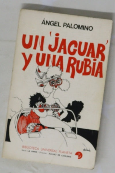 Un "jaguar" y una rubia