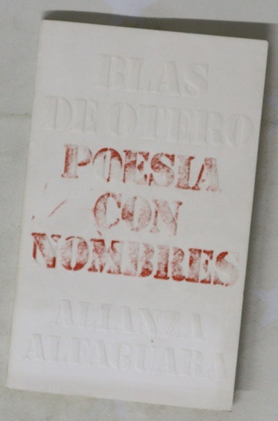 Poesía con nombres
