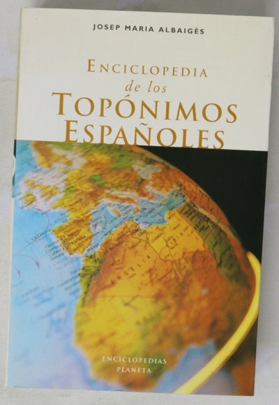 Enciclopedia de los topónimos españoles