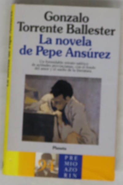 La novela de Pepe Ansúrez