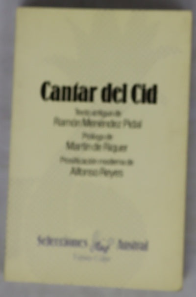 Cantar del Cid
