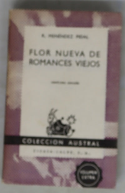 Flor nueva de romances viejos