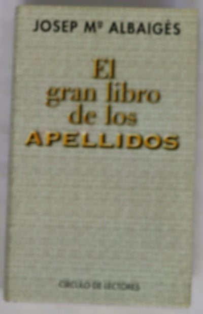 El gran libro de los apellidos